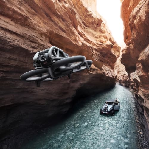 DJI Avata Pro-View Combo - First-Person View Drone UAV Quadcopter with 4K Stabilized Video, Super-Wide 155° FOV, Emergency Brake and Hover