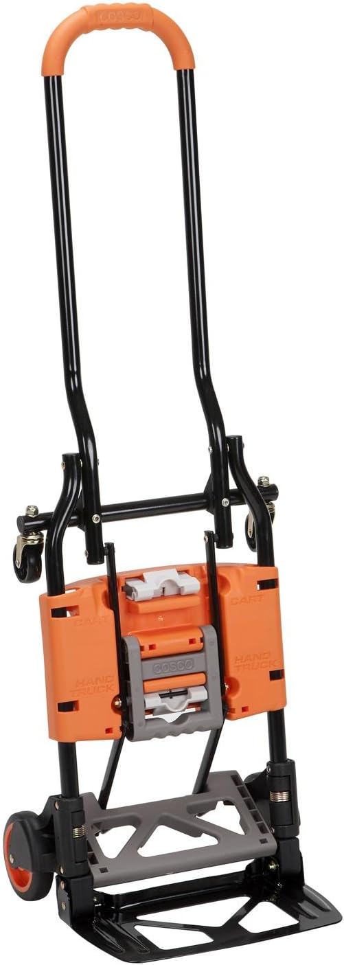 Cosco 12222PBG1E Shifter 300-Pound Capacity Multi-Position Heavy Duty Folding Dolly, Green hand-trucks