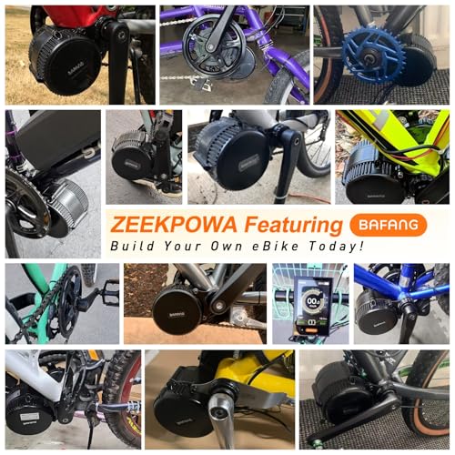 Bafang Electric Bike Conversion Kit Mid Motor BBS-HD 48 V 1000 W Motor Accessories Display Optional Kit Downtube Battery