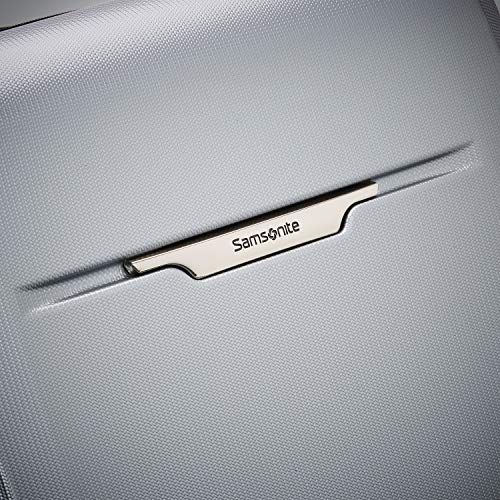 Samsonite Winfield 3 DLX Hardside Expandable Luggage with Spinners, Silver, Carry-On 20-Inch