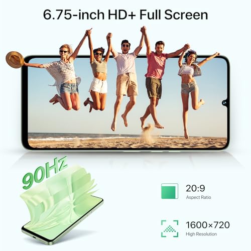 UMIDIGI G9 5G Cell Phone, Android 14 Unlocked Phones, 12(6+6) GB +128GB/1TB TF Expand, 5G Dual SIM, 50MP Camera, 6.75" HD+ 90Hz Display