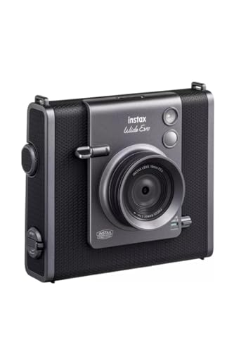INSTAX Wide EVO 2-in-1 Instant Film Camera and Printer, Rear LCD Screen, 10 Lens and 10 Film Filters, Wide-Angle Lens Function