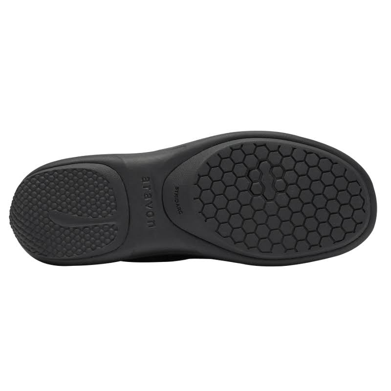 Aravon REVsavor Black (Size: 7, Width: 2E)