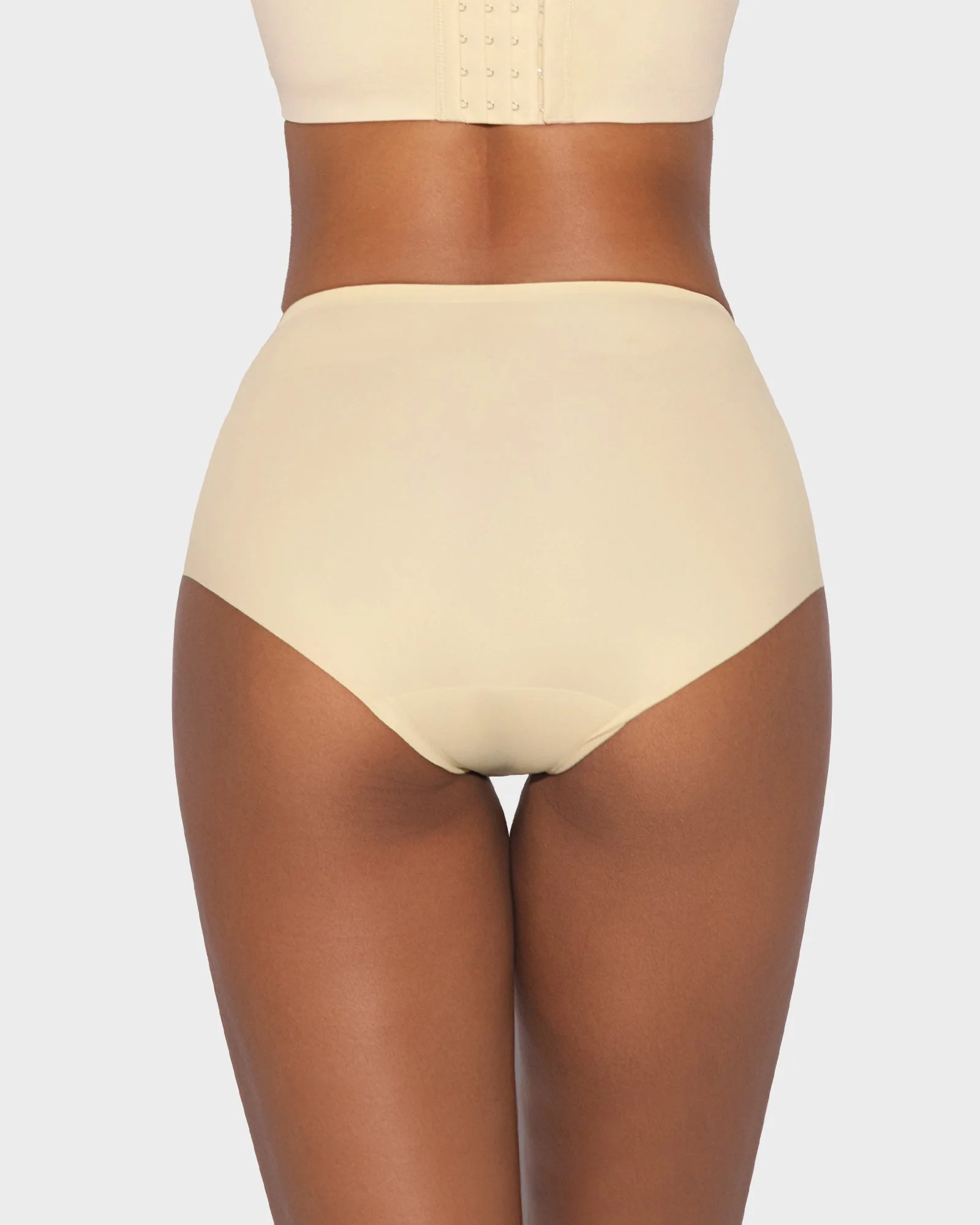 Seamless Tummy Control High-Waist Panties (5 Pack)