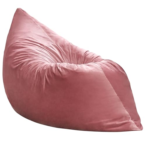 Hobestluk 3 in 1 Bean Bag Chair Giant Bean Bag Chairs Convertible Bean Bag Floor Cushion with Machine Washable Cover