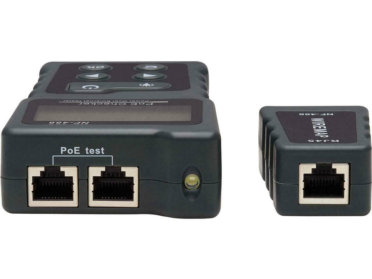 Tripp Lite Network and Power over Ethernet (PoE) Signal Tester with Carrying Case - Network tester T015-POE