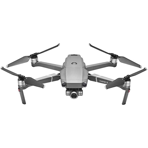 DJI Mavic 2 Pro - Drone Quadcopter UAV with Hasselblad Camera 3-Axis Gimbal HDR 4K Video Adjustable Aperture 20MP 1" CMOS Sensor, up to 48mph, Gray