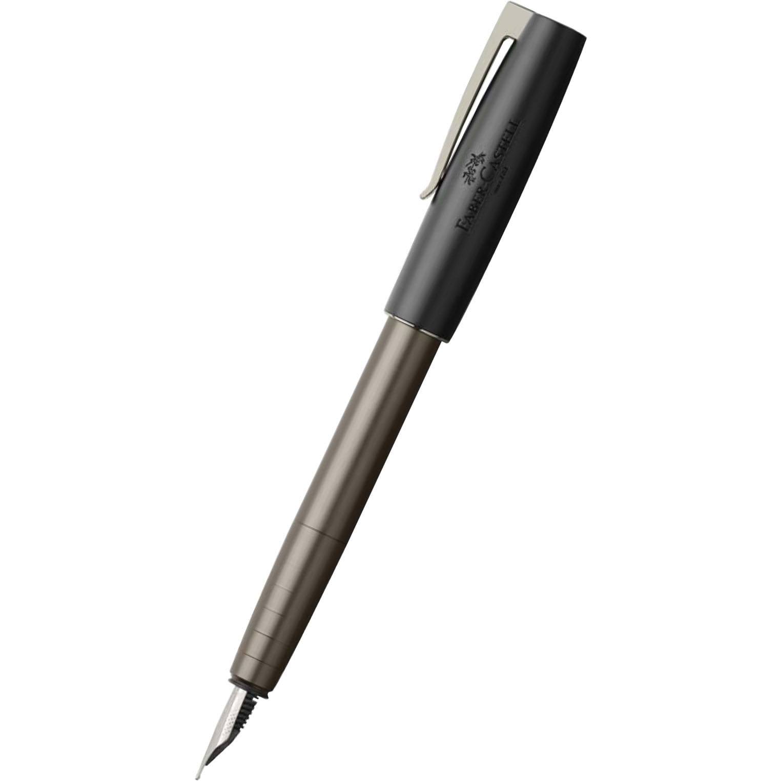 Faber Castell Loom Gunmetal Matte Fountain Pen - Extra-Fine