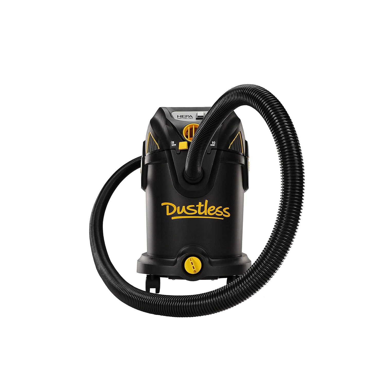 Dustless HEPA Wet+Dry Pro Vacuum, 8 Gallon Shop Vac-Wet+ Dry Vacuum. Commercial, Silica Rule Compliant Contractor, Professional