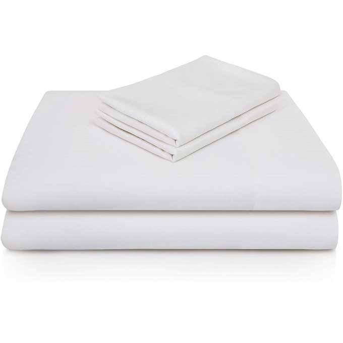 Malouf Rayon from Bamboo Split Head Cal King / White