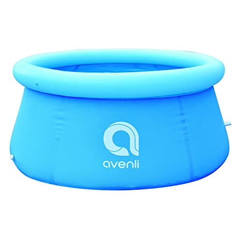 12ft x 36in Inflatable Swimming Pool, Outdoor Above Ground Pool,Top Ring Blow Up Pool