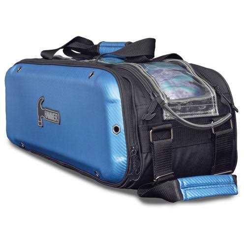 Hammer Carbon Shield Triple Tote Blue Bowling Bag - Sports Supplies Online Store