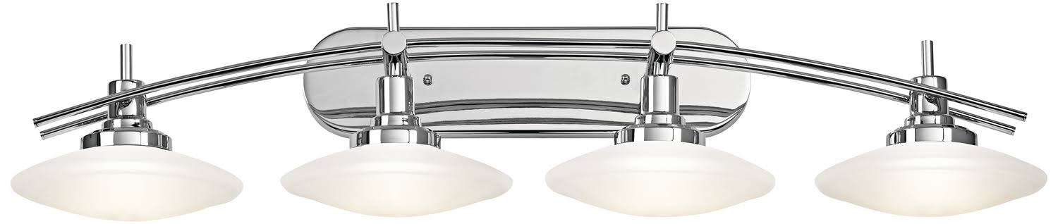 Kichler - 6464CH - Four Light Bath - Structures - Chrome