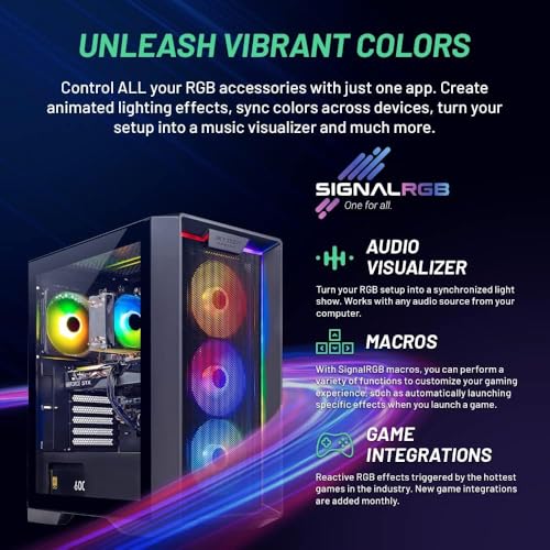 Skytech Nebula Gaming PC Desktop, Ryzen 5 5600 3.5 Ghz (4.4GHz Turbo Boost), NVIDIA RTX 3050 6GB GDDR6, 1TB SSD, 16GB DDR4 RAM 3200, 650W Gold PSU