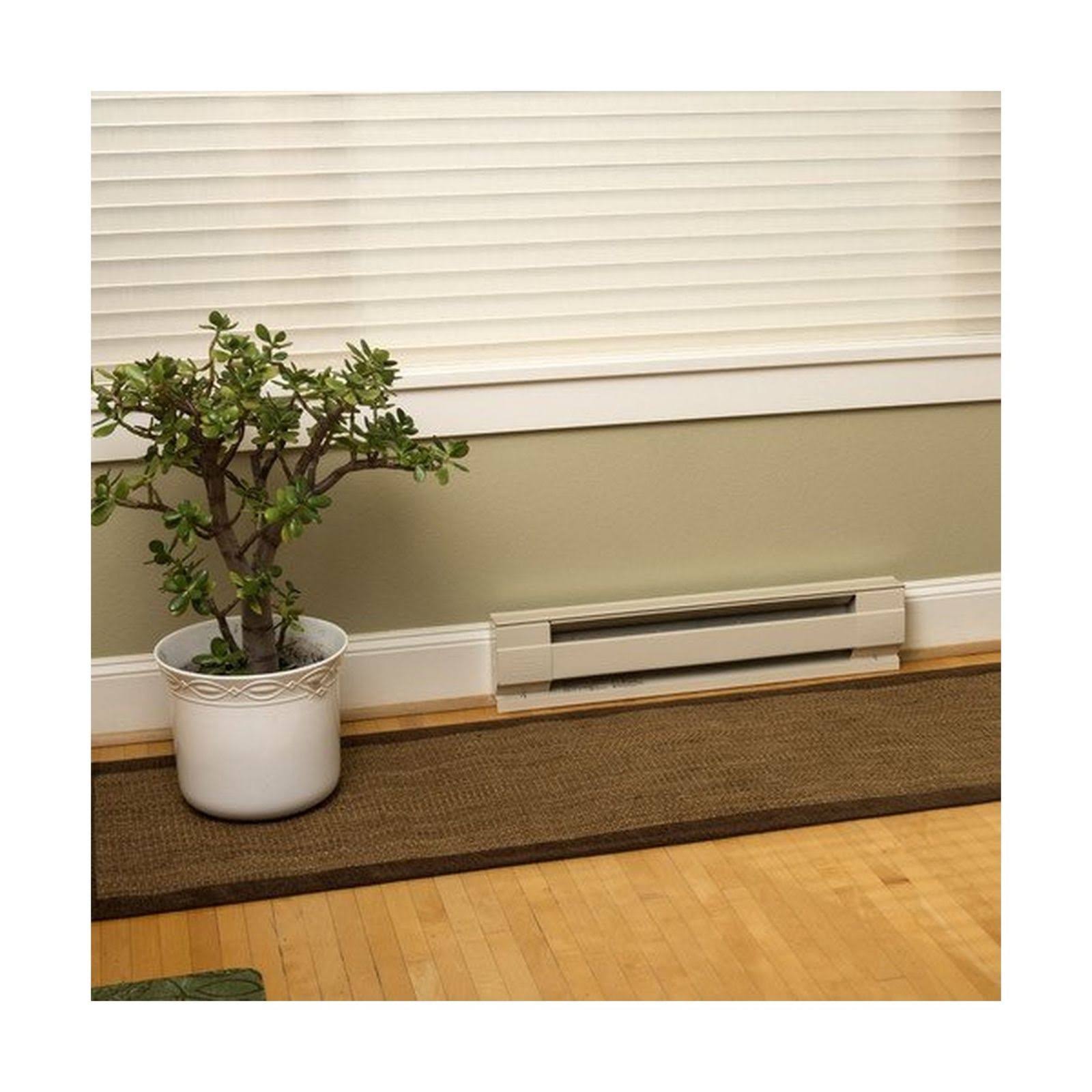 Cadet 4F1000-1A Baseboard Heater, 4 ft. 1000W 120V Electric - Almond