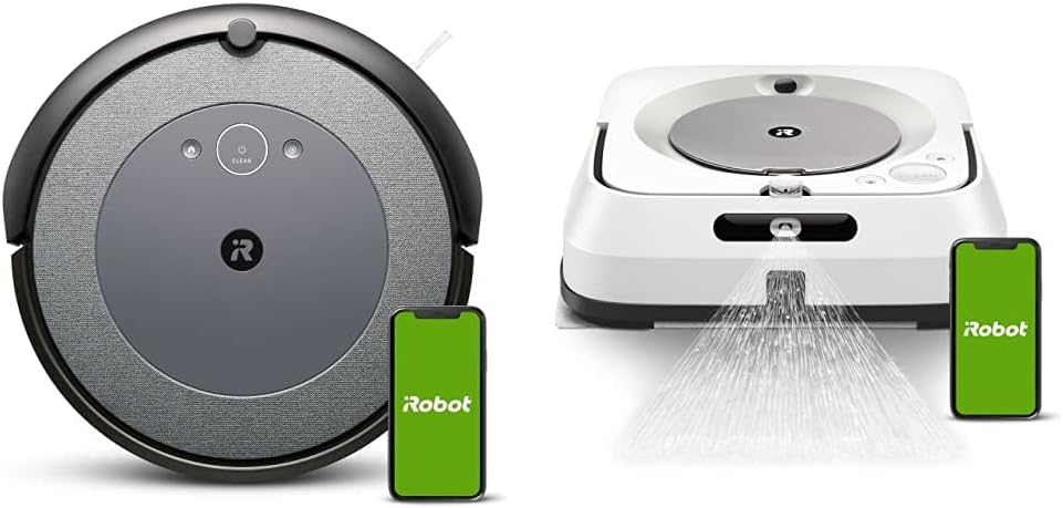 iRobot Roomba i3 EVO (3150) Wi-Fi Connected Robot Vacuum – Now Clean by Room with Smart Mapping Works with Alexa Ideal for Pet Hair Carpets & Hard