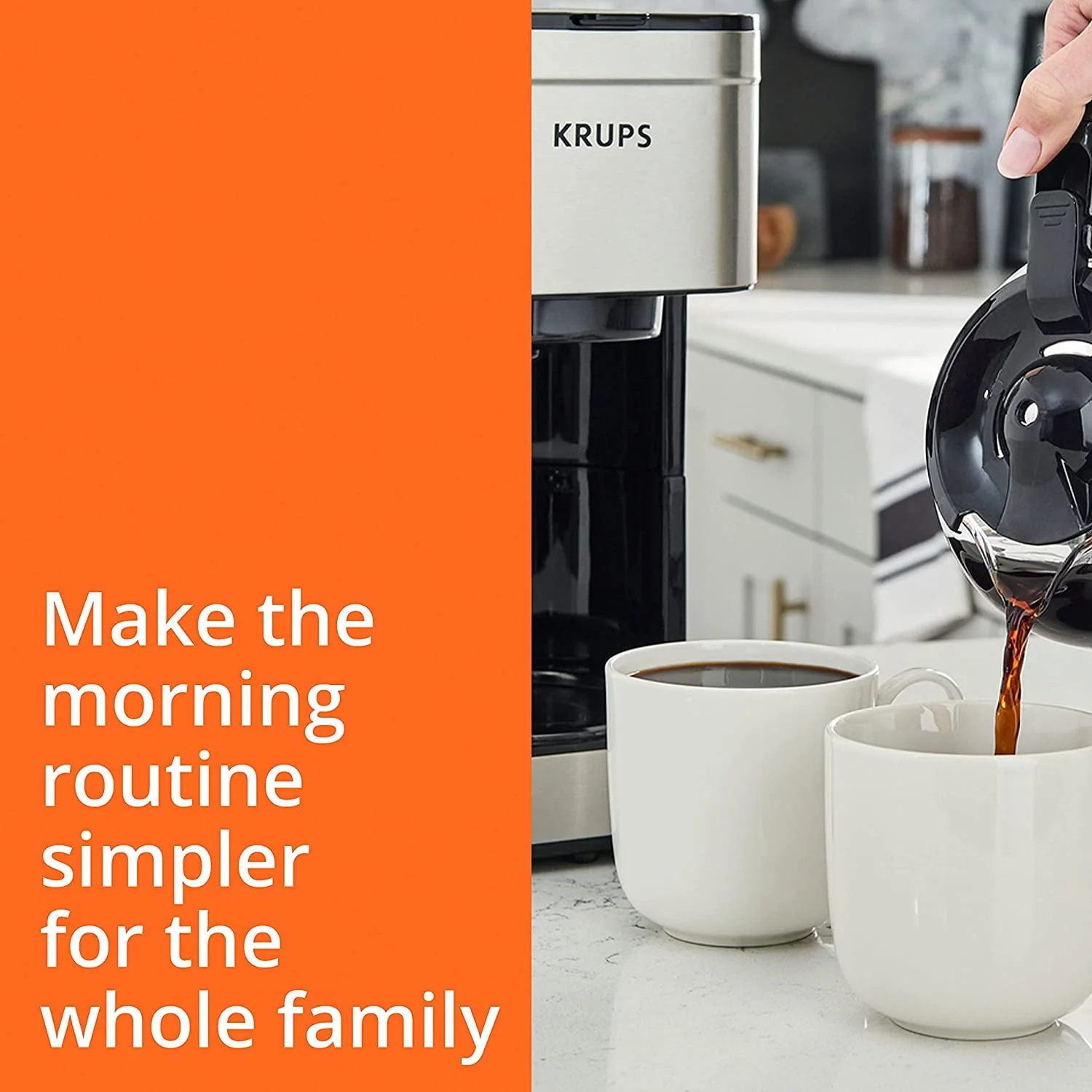 KRUPS Simply Brew Drip Coffee Maker, 14 Cups