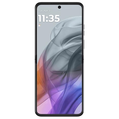 Motorola razr | 2024 | Unlocked | Made for US 8/256GB | 50MP Camera | Koala Gray (Renewed)