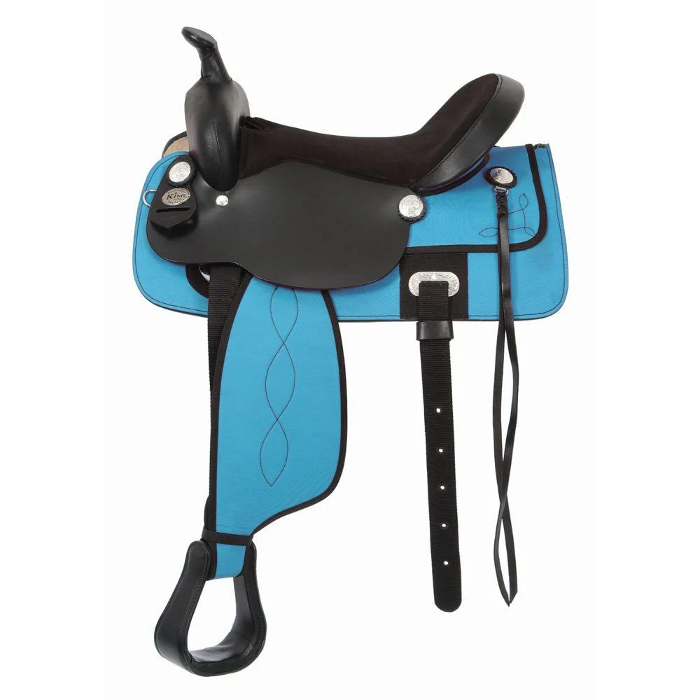 King Series Krypton Western Youth Saddle