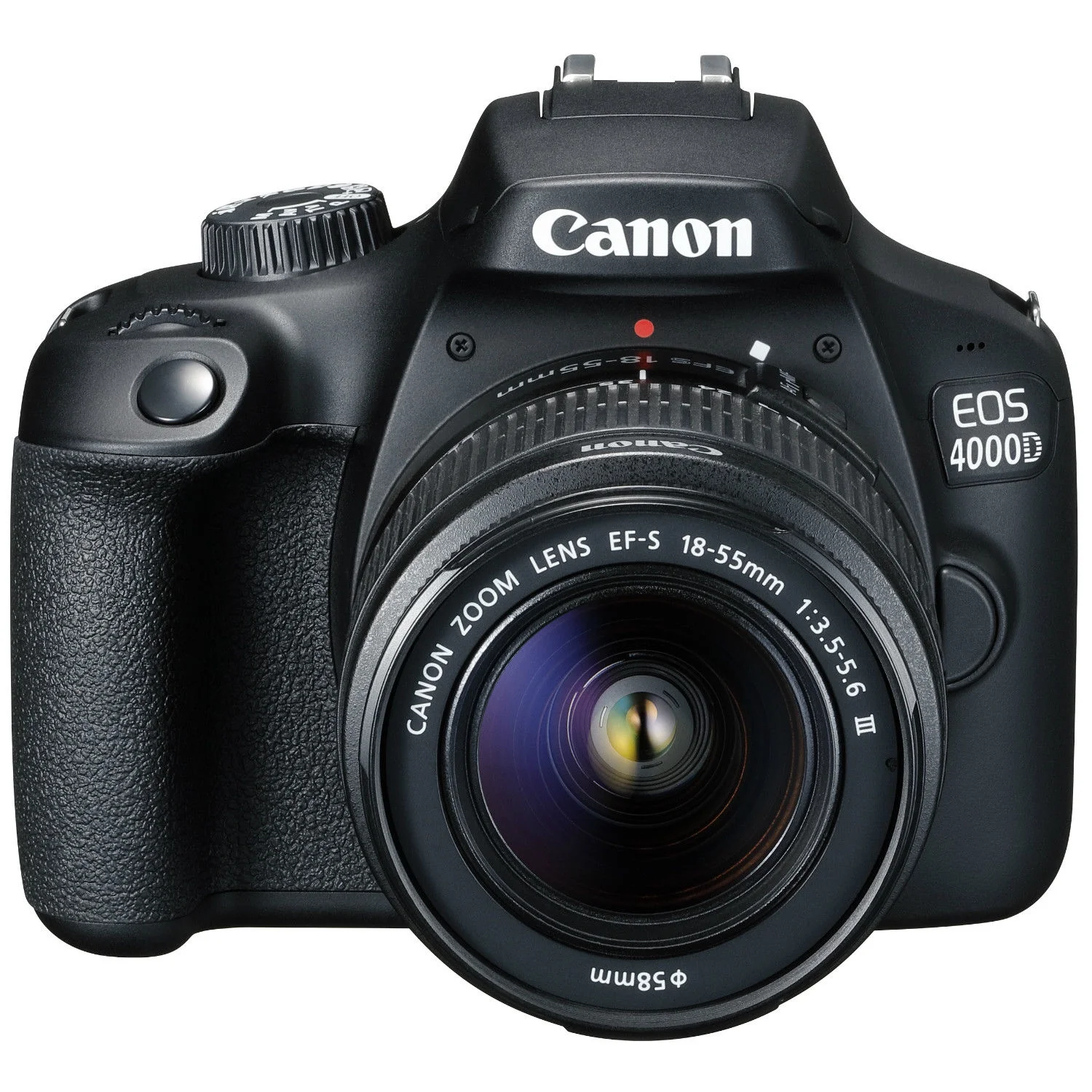 Deal-Expo Canon EOS 4000D Digital Camera with EF-S 18-55MM F3.5-5.6 III Lens + Advanced Accessories Bundle (International Version)