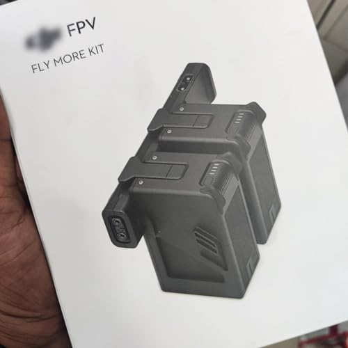 Origina for DJI FPV Fly More Combo - Intelligent Flight Battery Charging Hub and 2 FPV Battery 2000 mAh, Extended Flight Time