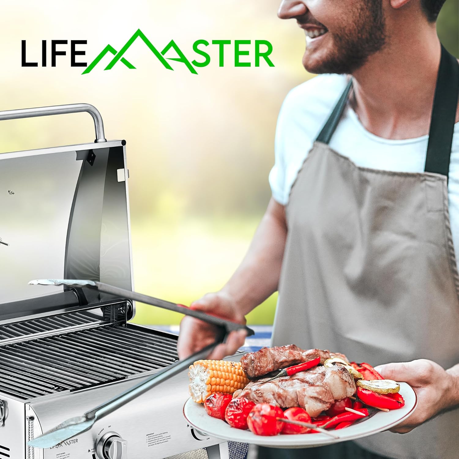 Portable Stainless Steel Gas Grill