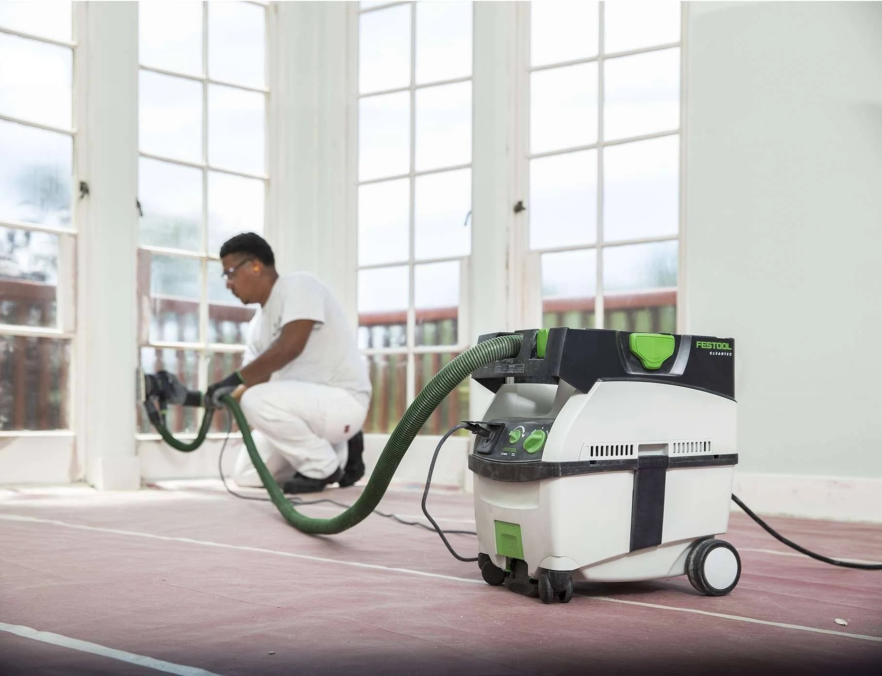 Festool CT MINI HEPA CLEANTEC Wet/Dry Canister Vacuum - Bagless - HEPA