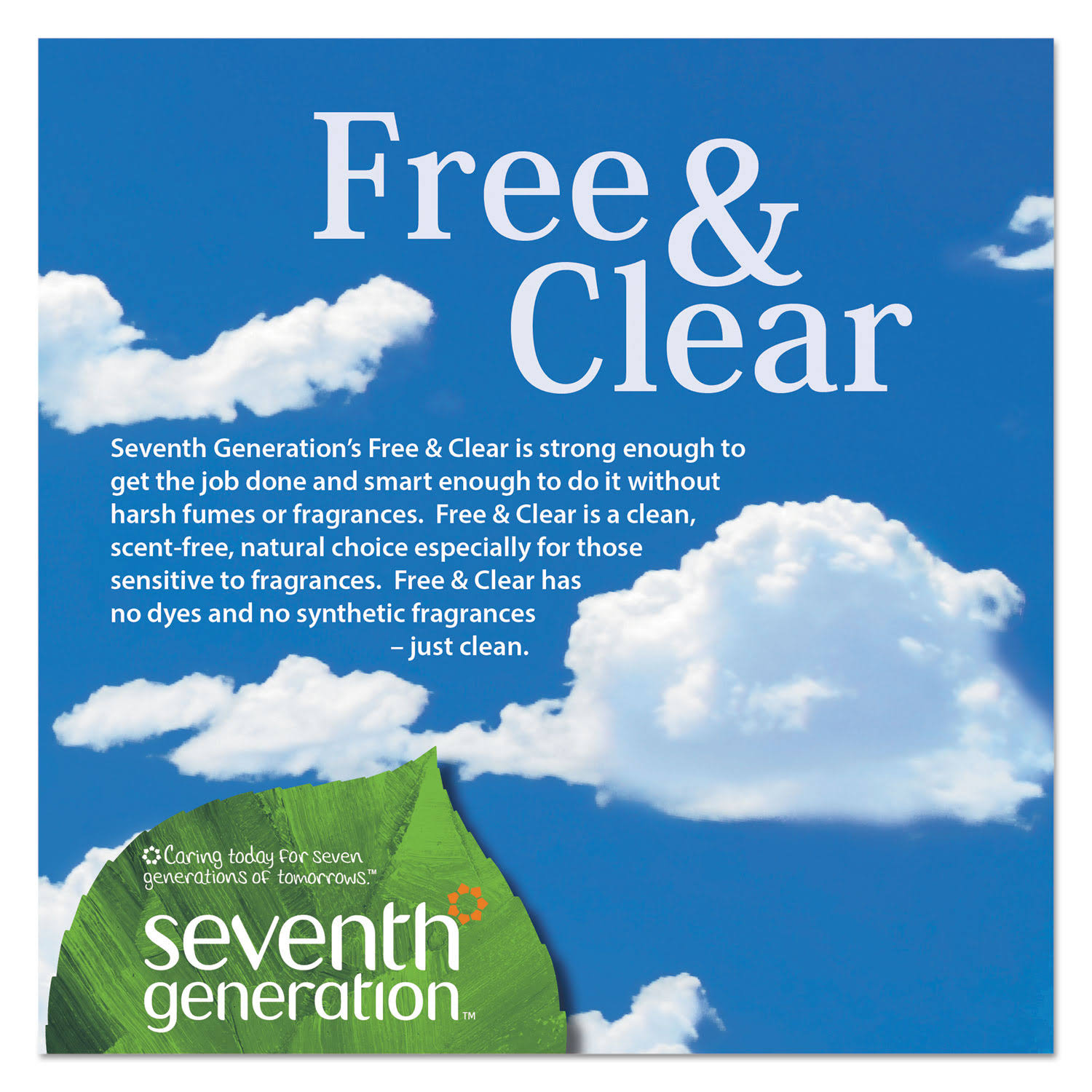Seventh Generation Professional Hand Wash, Free and Clear, 1 gal, 2/Carton 44731CT