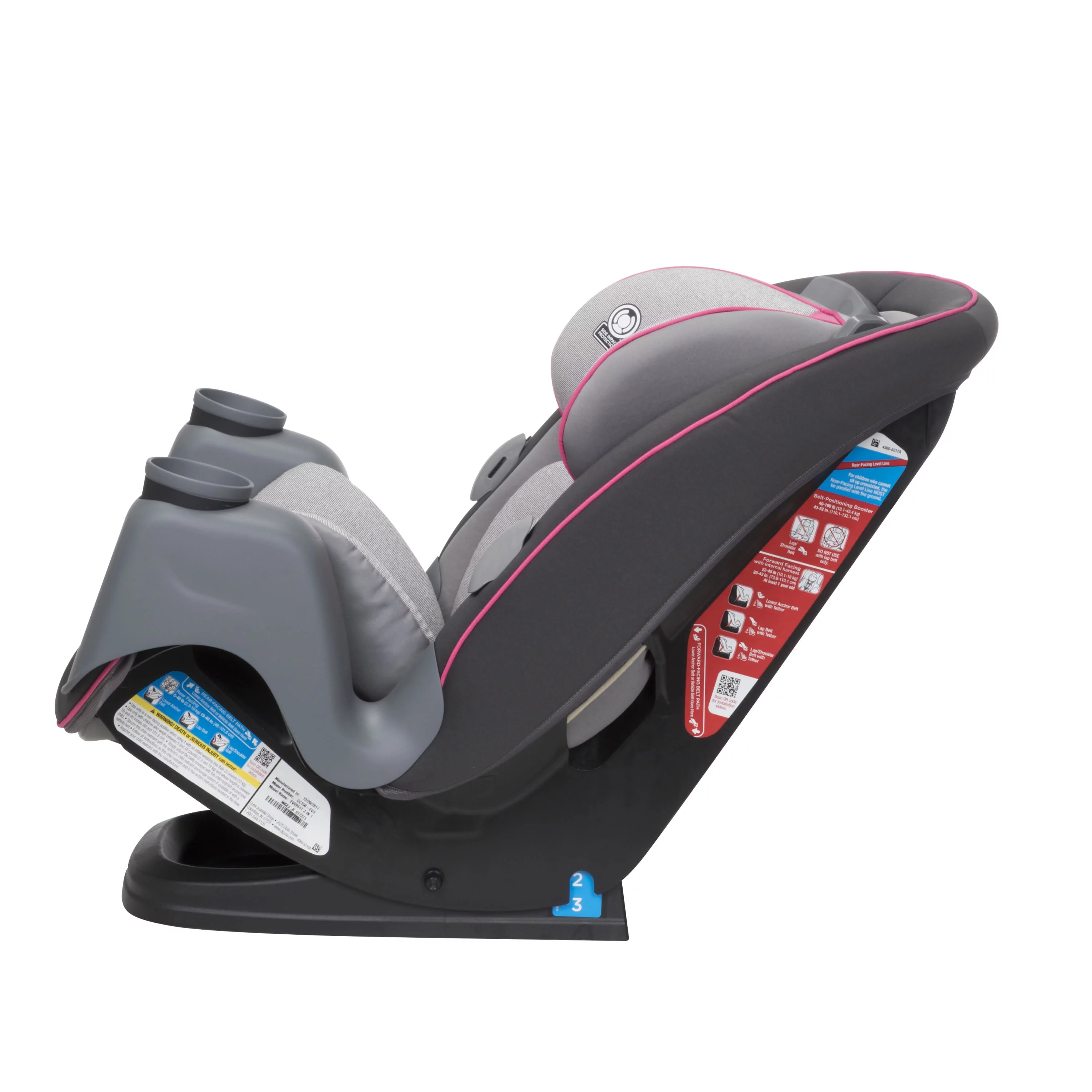 Safety 1st Grow and Go Sprint All-in-1 Convertible Car Seat, Silver Lake