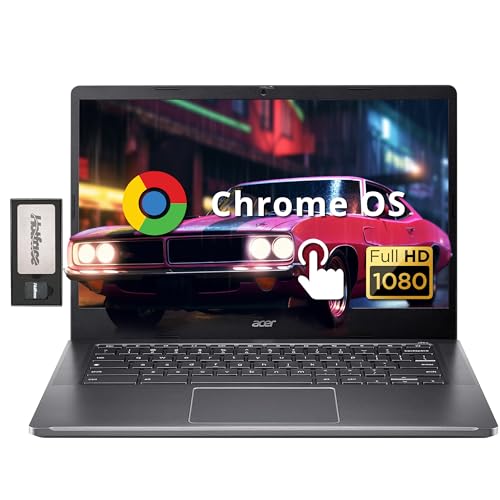 Acer Chromebook 315 Laptop | Intel Celeron N4500 | 15.6" Full HD IPS Display | Intel UHD Graphics | 4GB LPDDR4X | 64GB eMMC | Intel Wi-Fi 6 | DTS