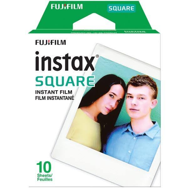 Fujifilm 600019372 Instax Square SQ10 Camera (White)
