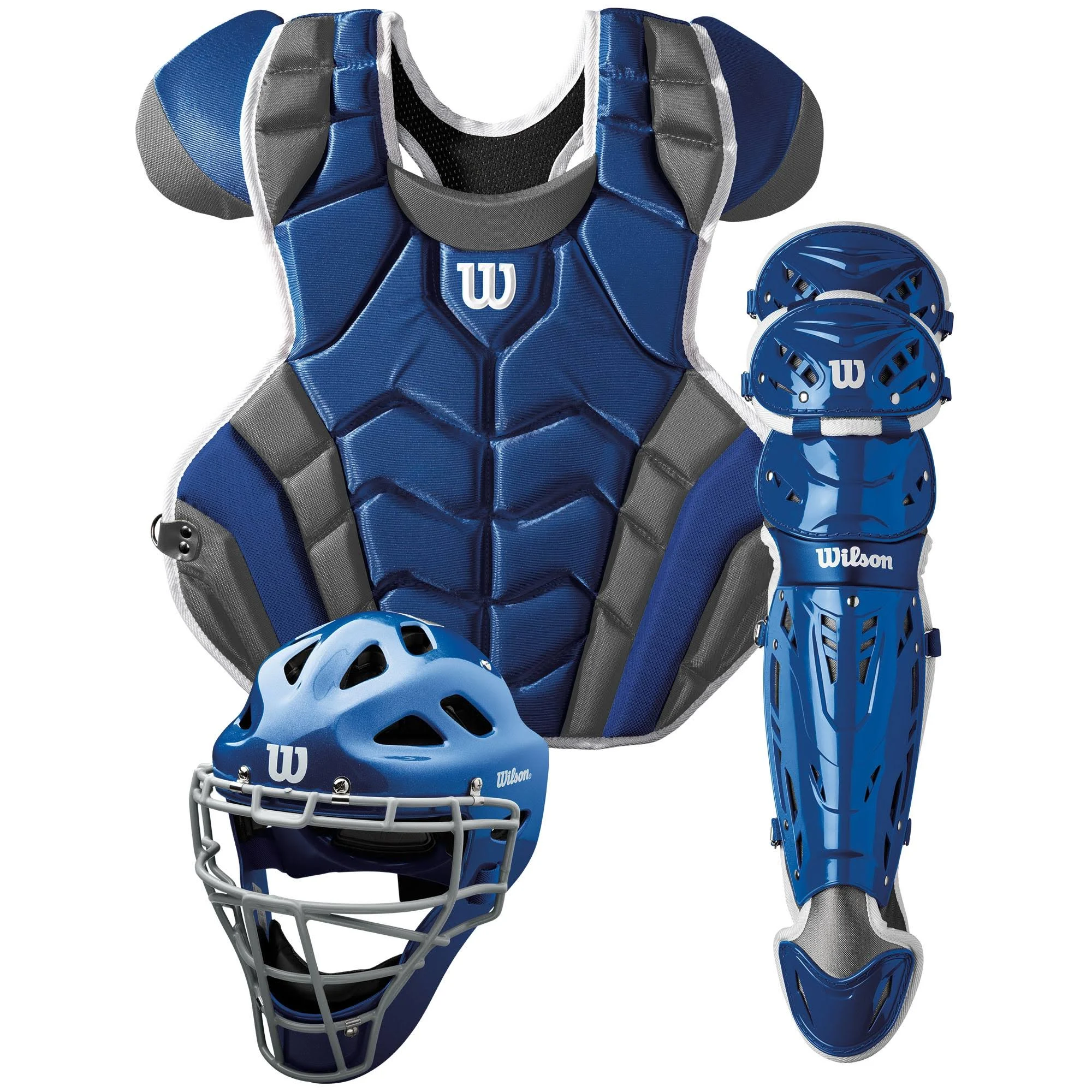 Wilson C1K Catcher&s Gear Kit - Intermediate - Black