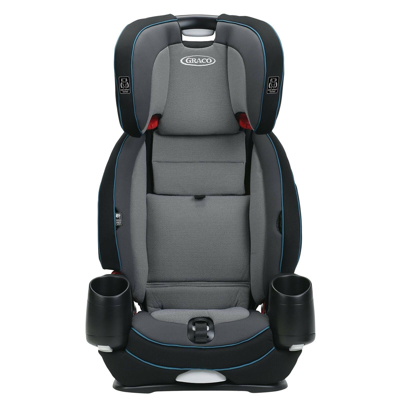 Graco Nautilus SnugLock LX 3 in 1 Harness Booster Car Seat, Zale