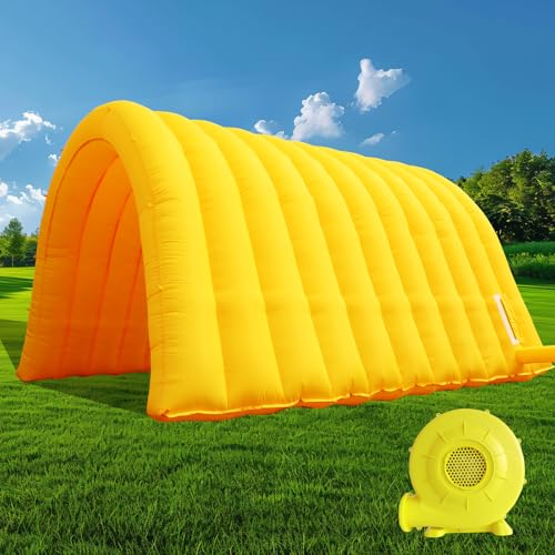 Inflatable Tunnel Sports Tunnel Entrance with Blower Football Tunnel Tent Entryway for Business Advertise Party Exhibition Promotion Street,Shop
