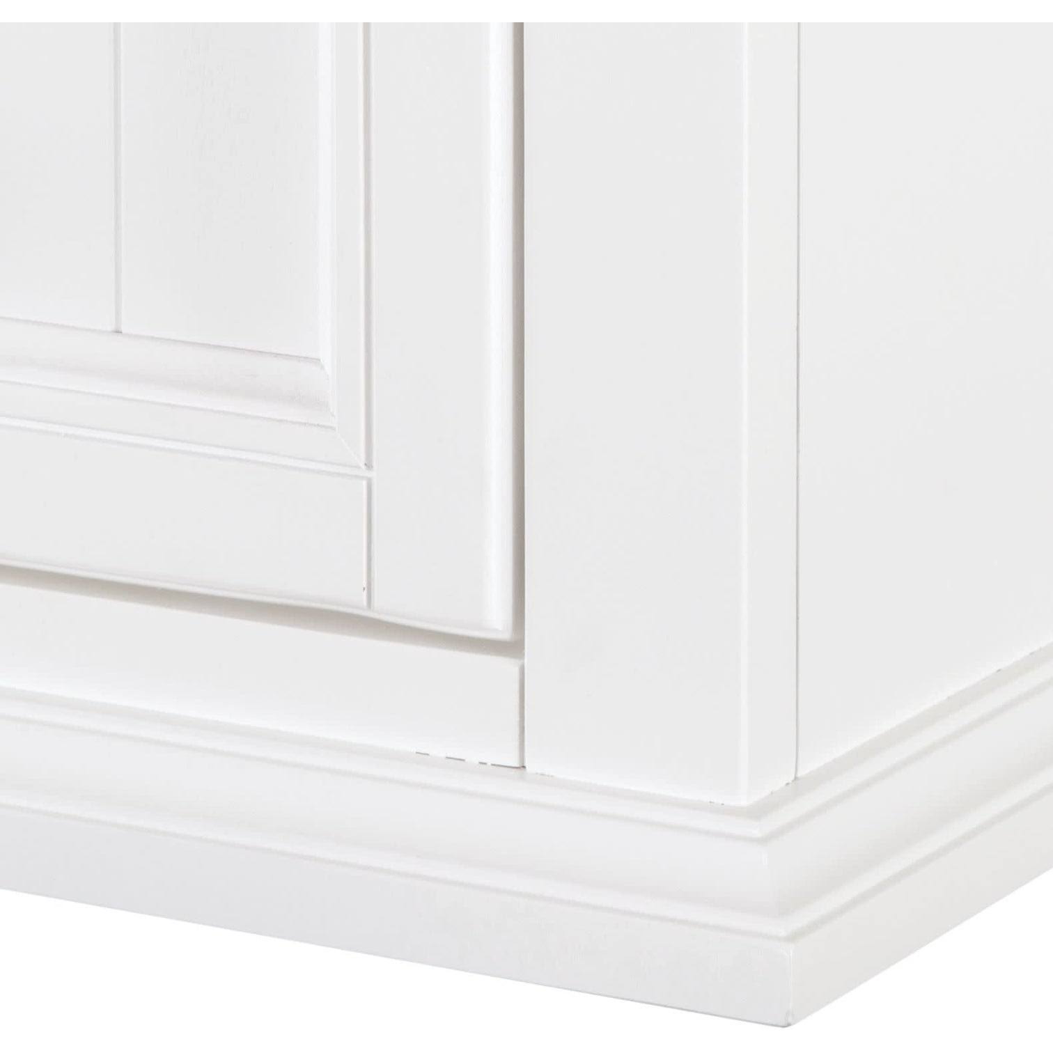 Foremost Baw2428 Brantley 28x22 Wood Wall Mounted Bathroom Cabinet - White