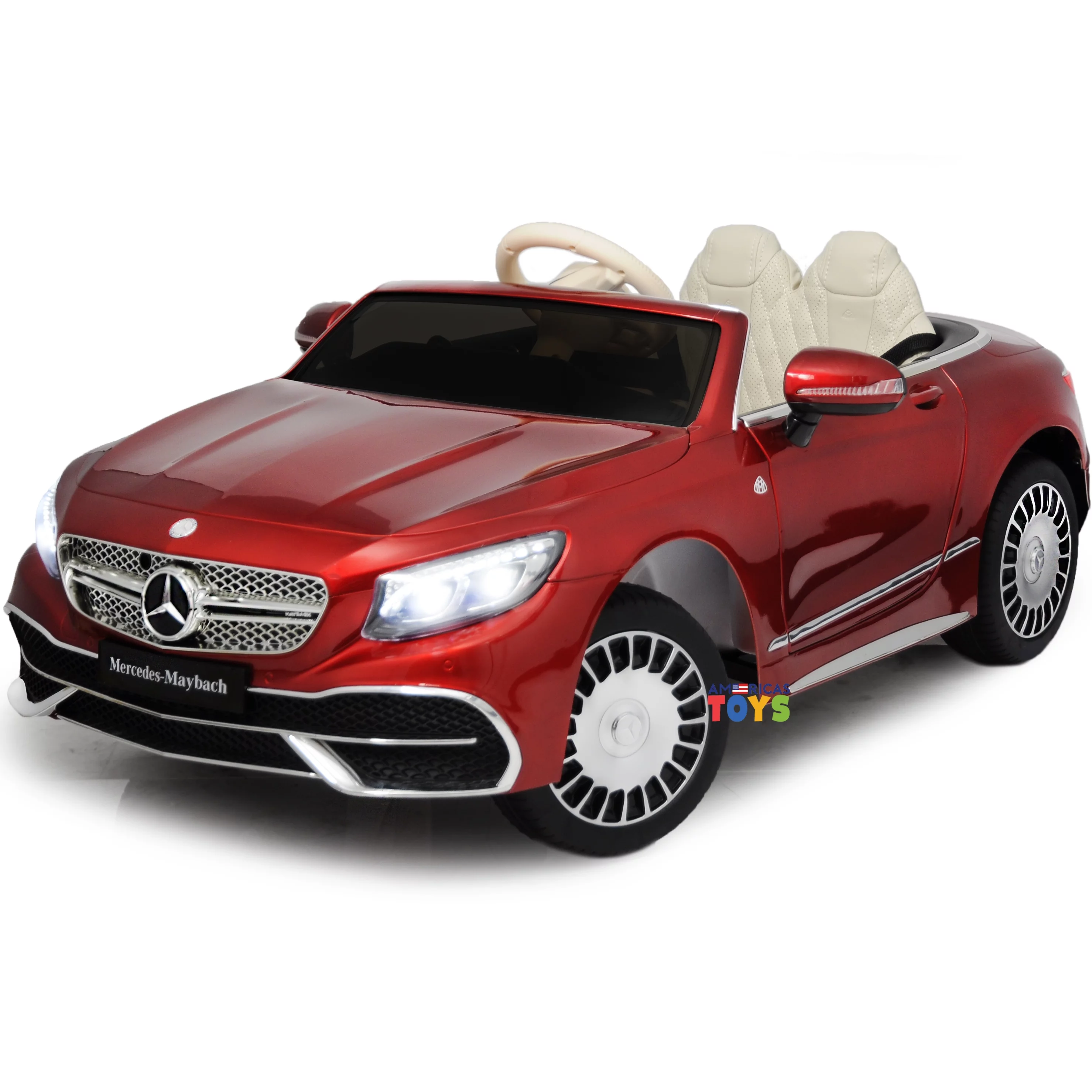 Mercedes Maybach 12V Powered Ride on Car for Kids with Remote Control