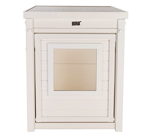 New Age Pet ECOFLEX Jumbo Litter Box Cover End Table - Espresso (EHLB802-02)