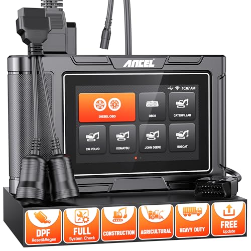 ANCEL HD3600 Heavy Equipment Diagnostic Tool with DPF Regen
