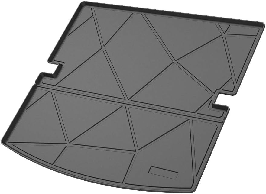 Cqlights Explorer Cargo Liner for Ford Explorer 2011-2019 Trunk Liner Tray Heavy Duty Rubber Rear Cargo Area Mat Waterproof Protector Floor Mat Black
