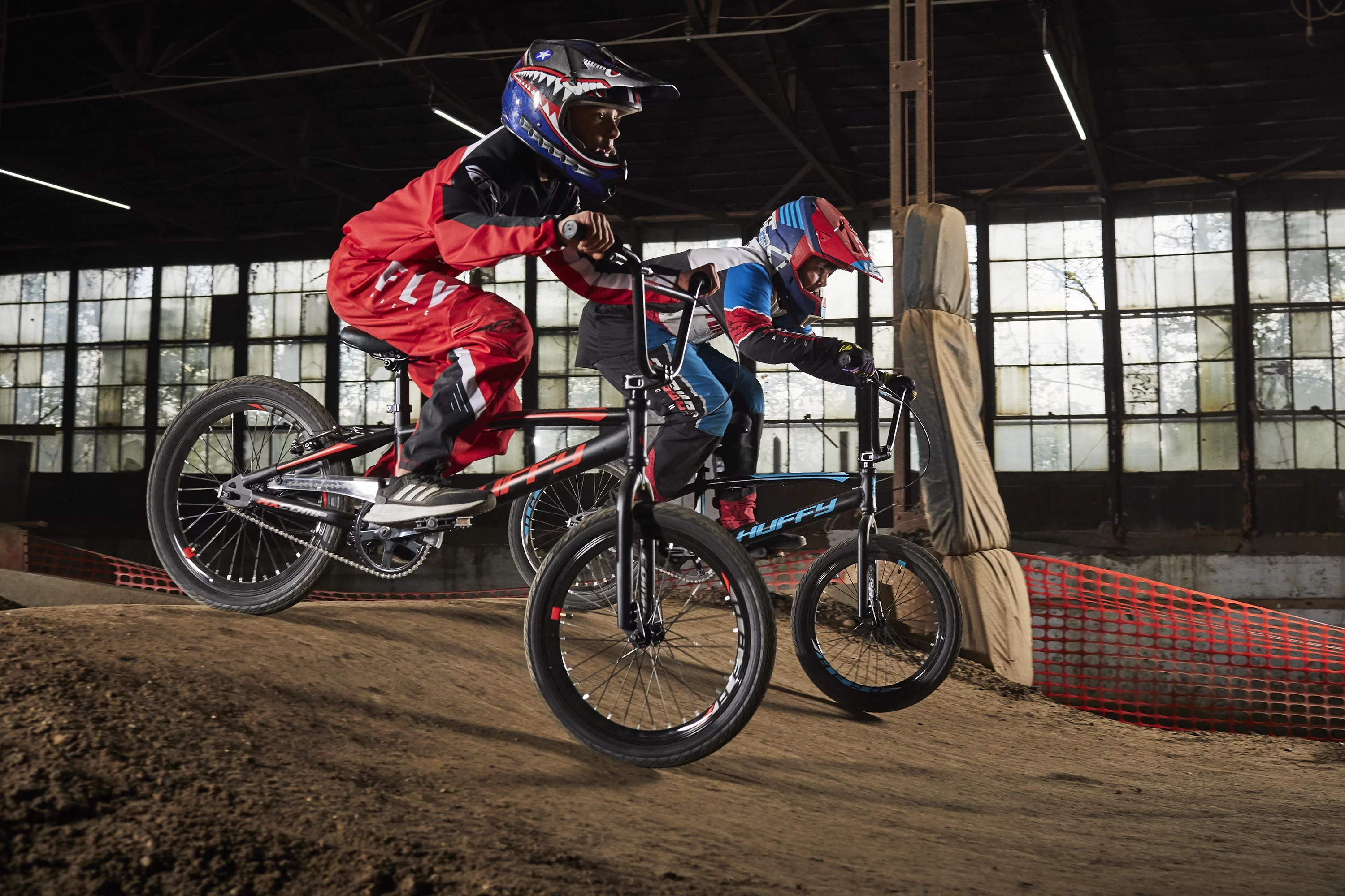 Huffy 20 BMX Race HX-Comp Boys' Bikes , Boys and Girls Ages 5 Years,  Black / Neon Red