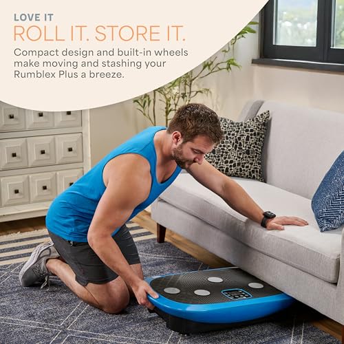 Lifepro Vibration Plate Machines – Full Body Workout, Recovery & Lymphatic Drainage with 4D Motion, Silent Operation, Joint Support