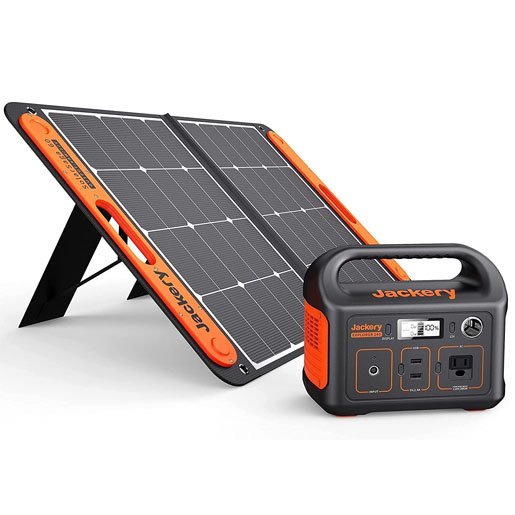 Jackery Solar Generator 240, 240Wh Backup Lithium Battery, 110V200W Pure Sine Wave AC Outlet