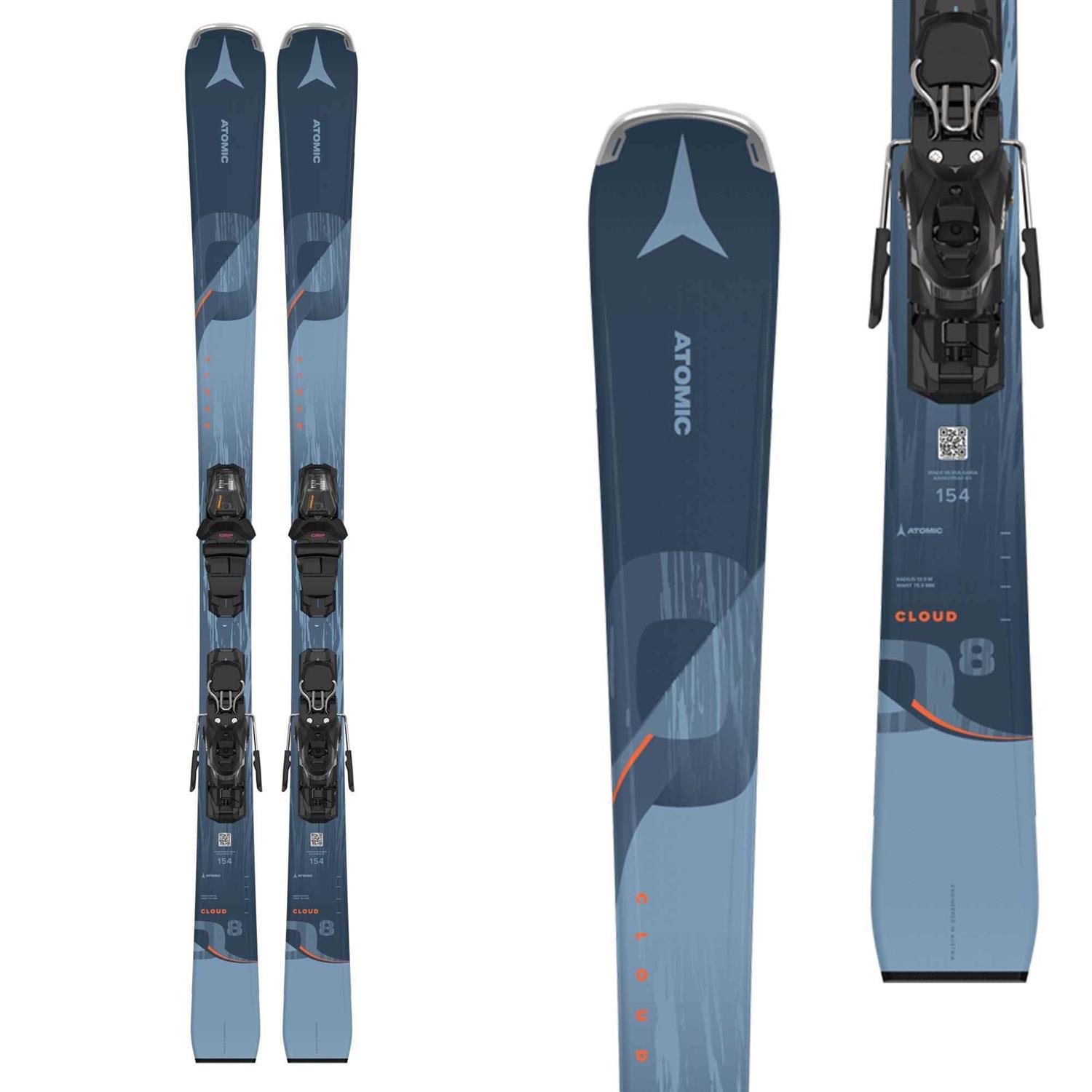 Atomic Cloud Q8 Skis + M 10 GW Bindings - Sports Supplies Online Store