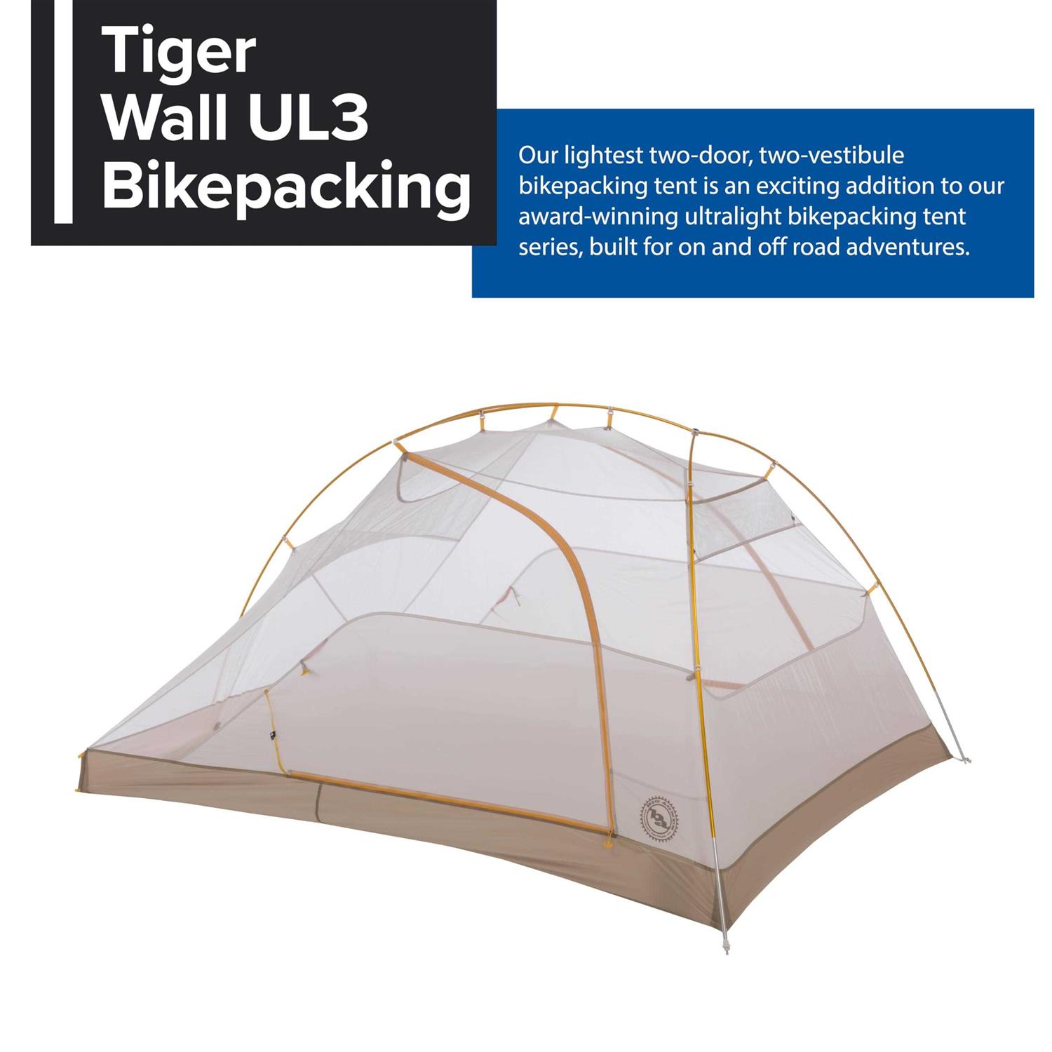 Big Agnes Tiger Wall UL2 Solution Dye Tent - Sports Supplies Online Store