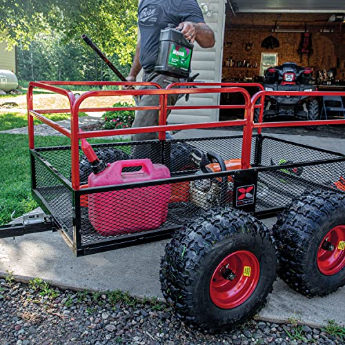 YUTRAX® HC1750 Trailer, Heavy-Duty Trailer, 1750 lb. Load Capacity, Heavy-Duty Steel Construction, Haul 28 Cub Feet, Minimal Assembly