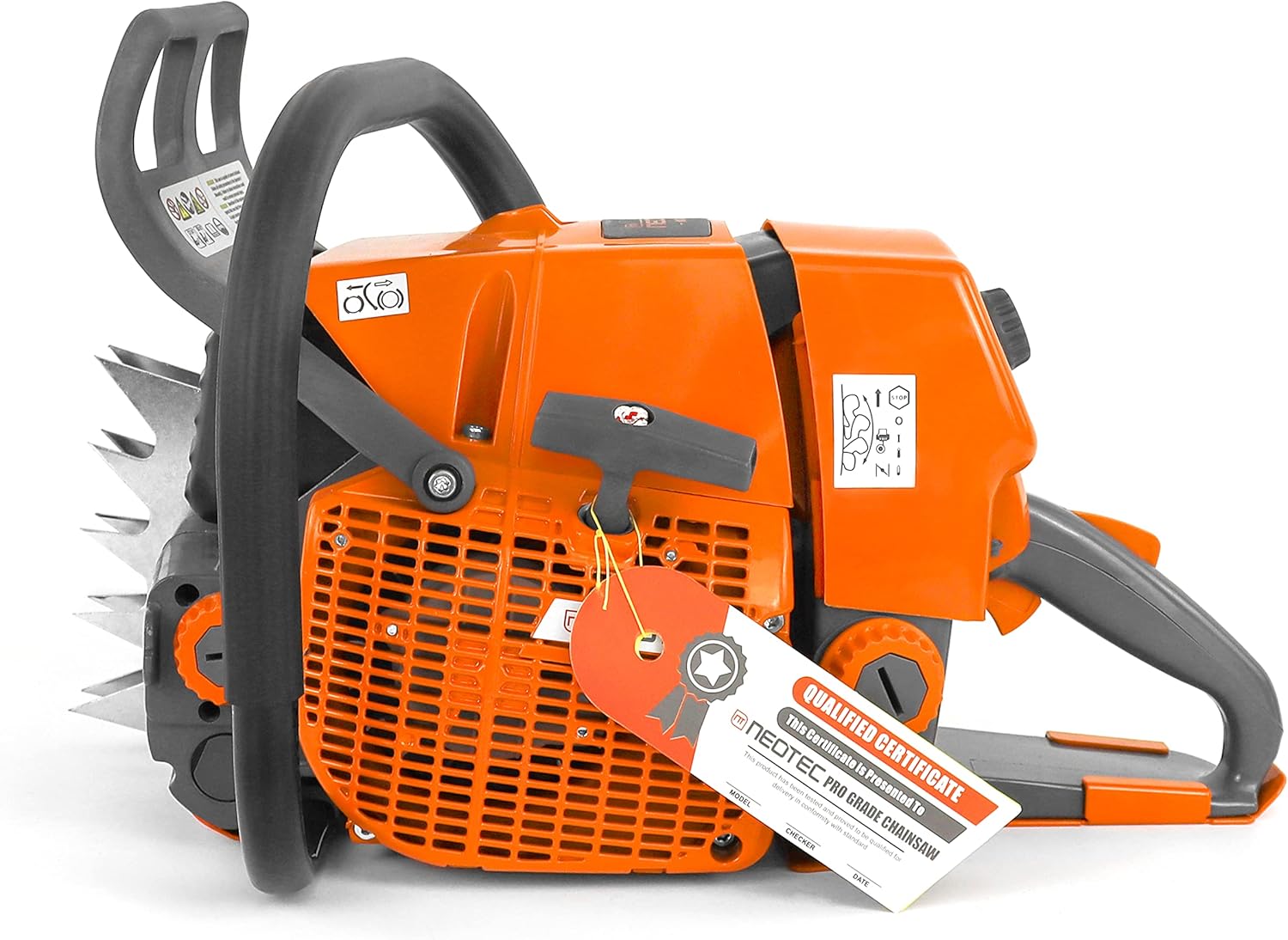 NEO-TEC Gas ChainSaw NS892 for G660 2-Cycle Power Head 92cc 25/30/36" Power Chain Saw 5.2KW 6.4HP Petrol Chainsaw for Big Wood Cutting All Parts