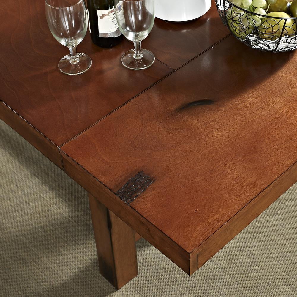 Rustic Oak Extendable Dining Table - Harvest, Belen Kox