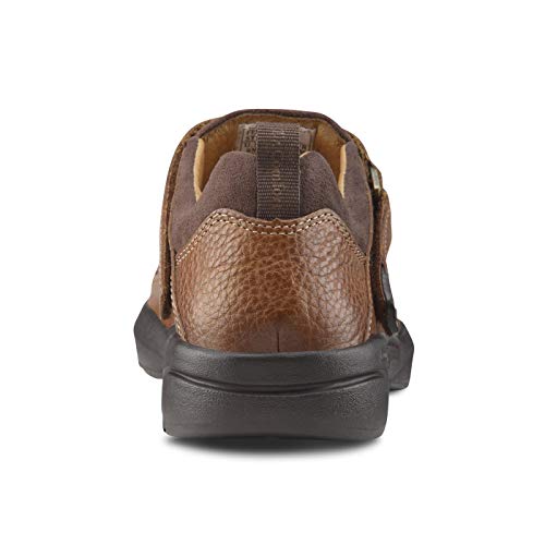 Dr. Comfort Fisherman Men's Therapeutic Diabetic Extra Depth Sandal Leather
