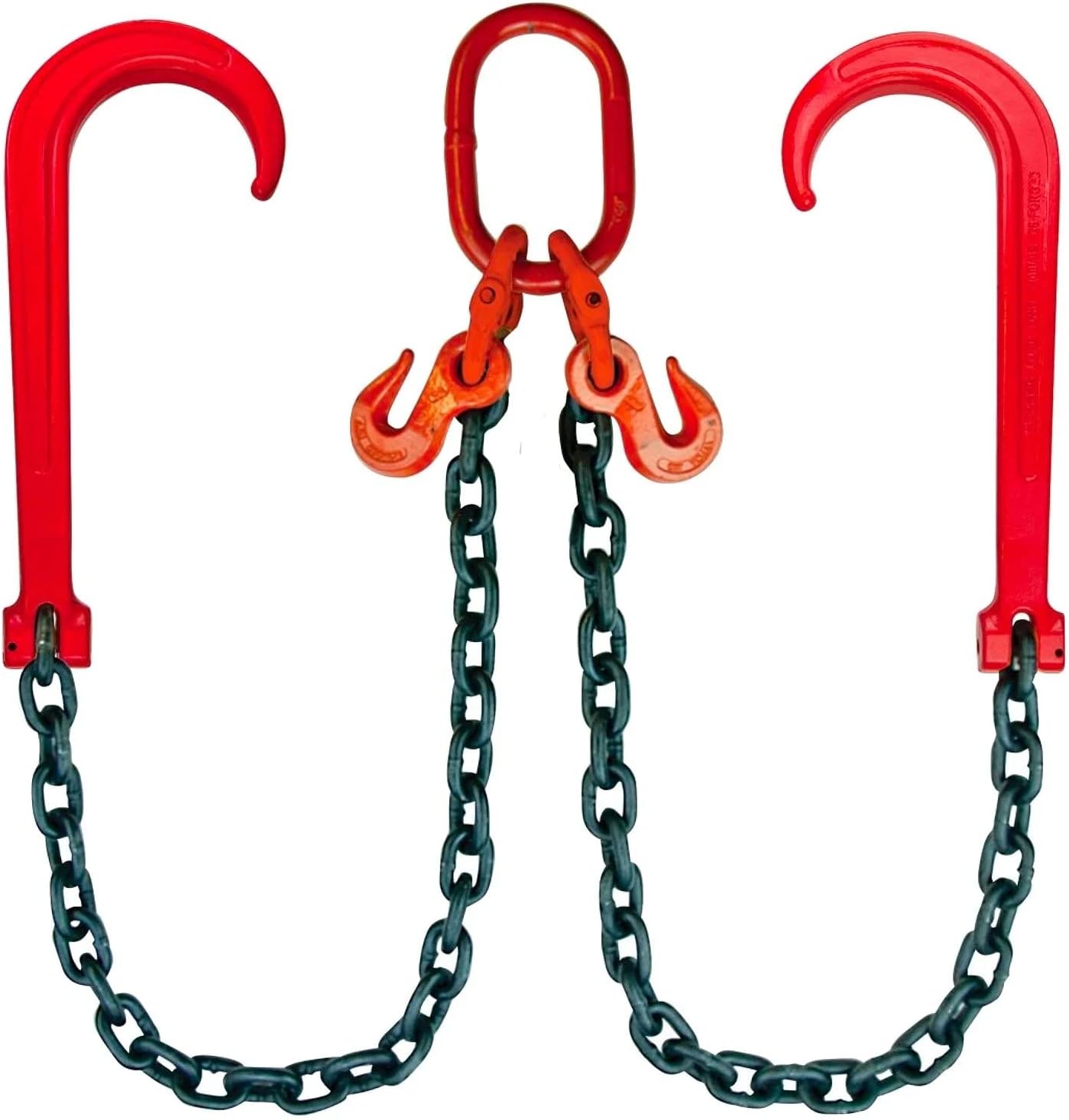 VULCAN Alloy Towing Chain Bridle - Grade 80-36 Inch - PROSeries - 12,000 Pound Safe Working Load