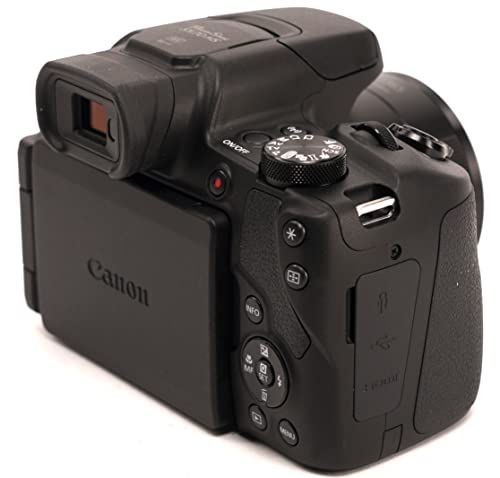 Canon Powershot SX70 20.3MP Digital Camera 65x Optical Zoom Lens 4K Video 3-inch LCD Tilt Screen (Black)